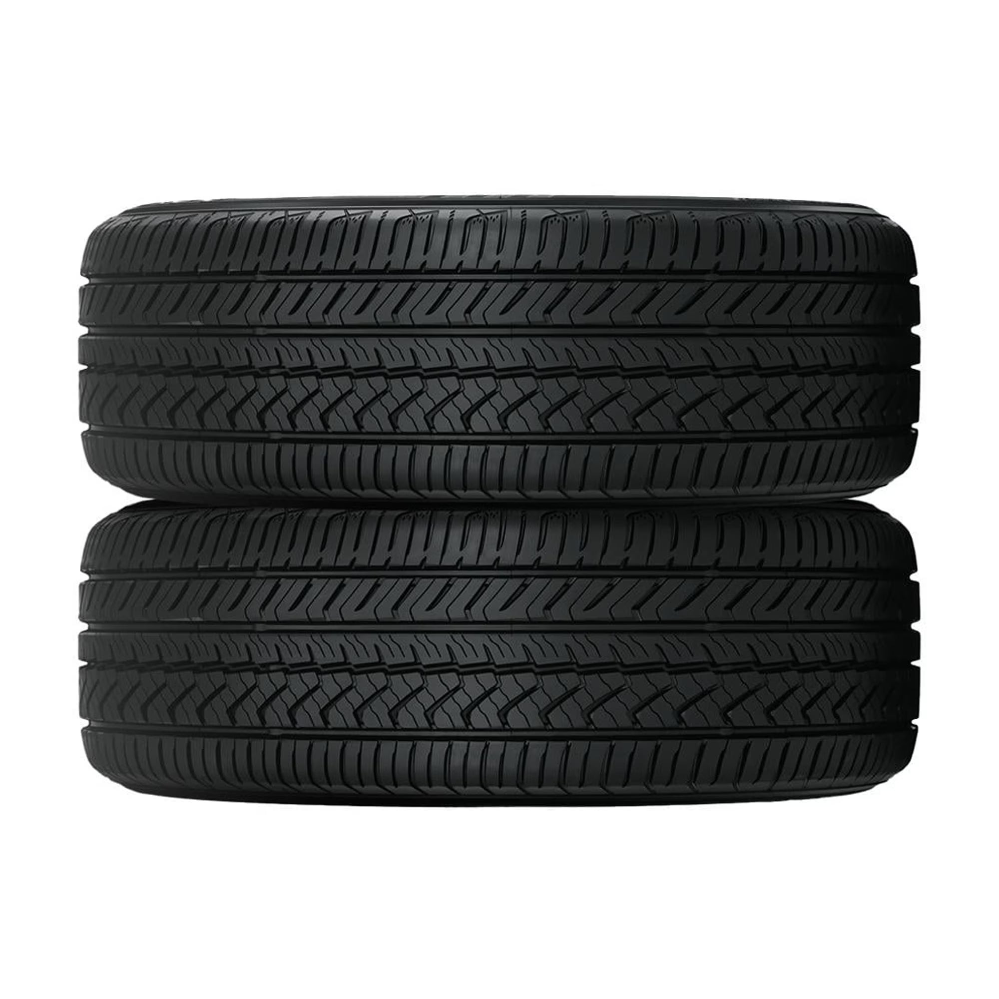 Set of 2 Yokohama Advan Sport A/S Plus 235/55R17 99W Tires Fits: 2014-17 Ford Escape SE, 2011-12 Chevrolet Impala LTZ