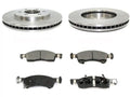 Front Semi Metallic Brake Pads and Rotor Kit - Compatible with 2003 - 2006 Ford Expedition 2004 2005