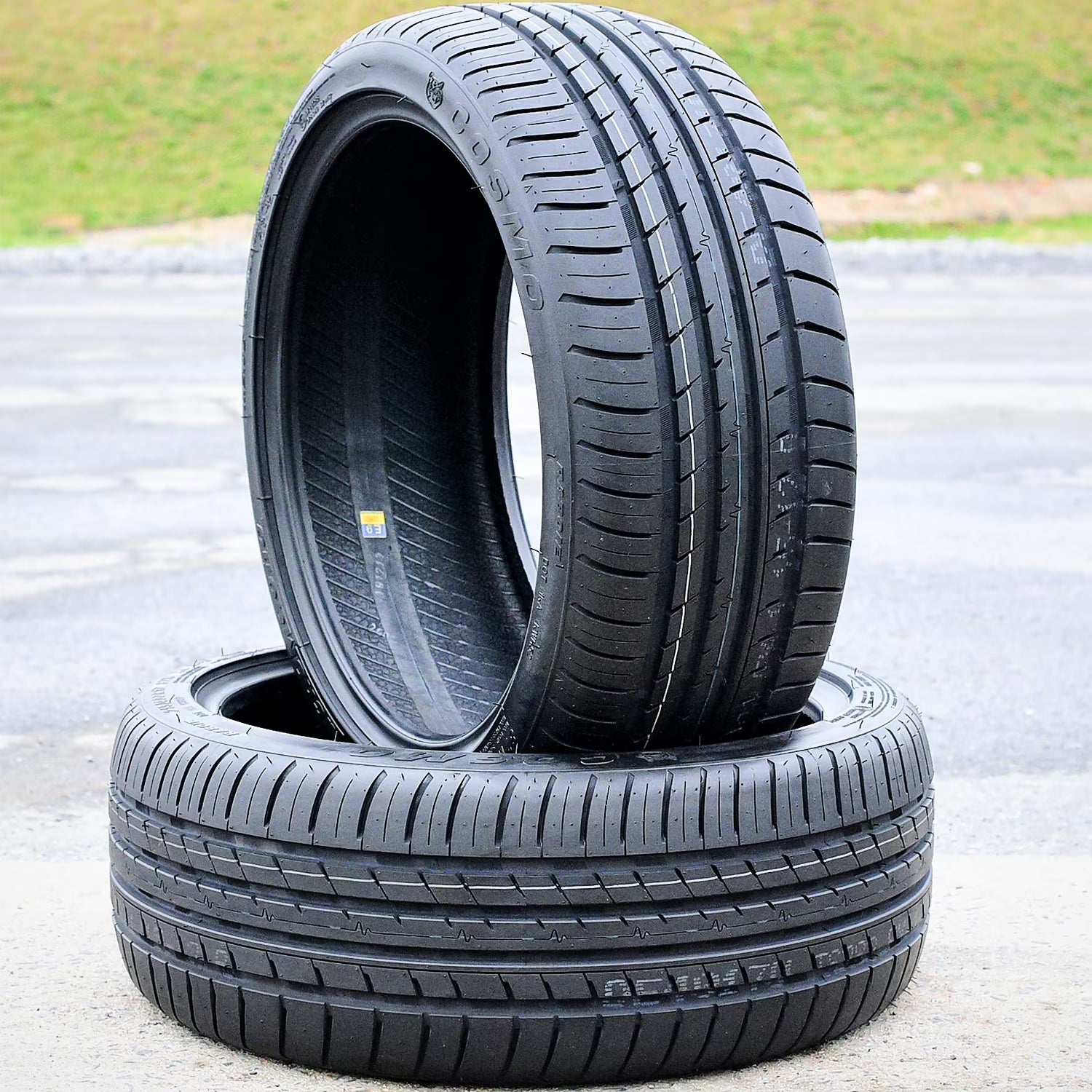 Pair of 2 (TWO) Cosmo MuchoMacho 225/50ZR17 225/50R17 98W All Season High Performance Tires Fits: 2012-15 Chevrolet Cruze LT, 2012-18 Ford Focus Electric
