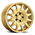 Raceline 401GD-AERO 17  Cast Aluminum Wheel, AERO GLOSS GOLD 17X8 5X100 40mm