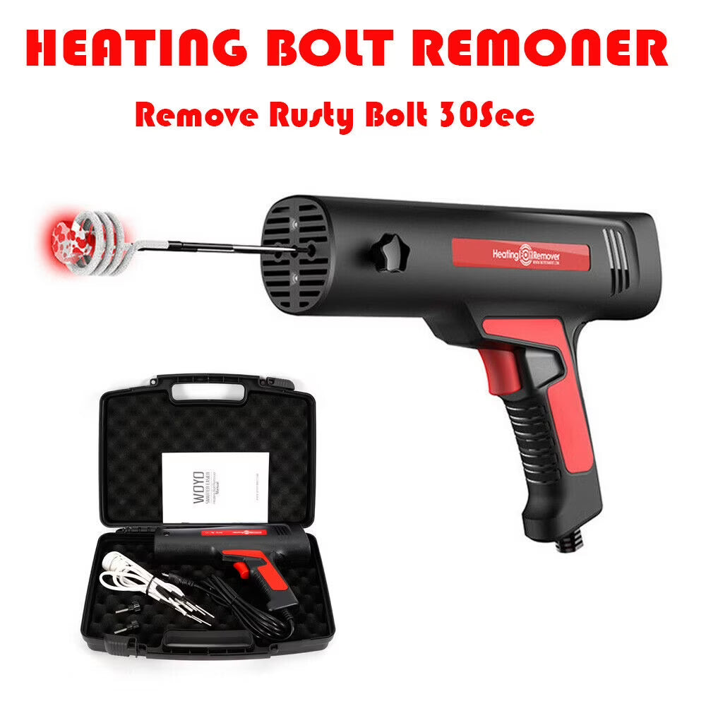 Fichiouy Induction Heating Bolt Remover Magnetic Heater Bolt for Quick Release Rusty Screw & Nut Machine Repair Tool