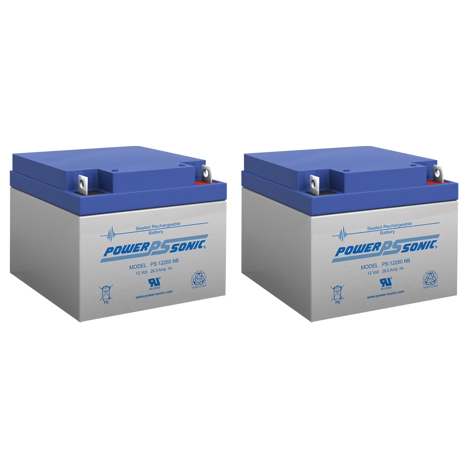 12V 26AH NB Replacement Battery Compatible with Tzora Titan Scooter - 2 Pack