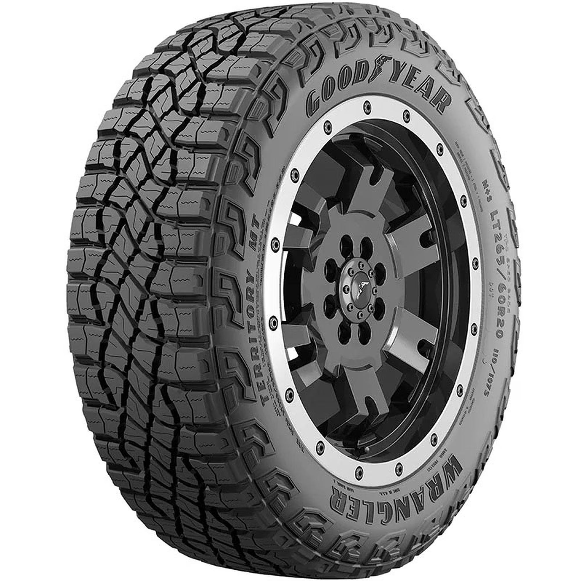Set of 2 Goodyear Wrangler Territory MT LT315/70R17 113/110S C Tires