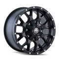 Mayhem Warrior-8015 17X9 6X114.3/6X139.7 18Et 78.3Cb Matte Black