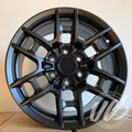 New 22  x 9  Replacement Black Alloy Wheels fits Toyota Tundra & Tacoma FJ (Set of 4)
