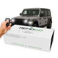 REMOGO Remote Starter Kit for 2018-2025 Jeep Wrangler & Gladiator | Push to start | Plug & Play