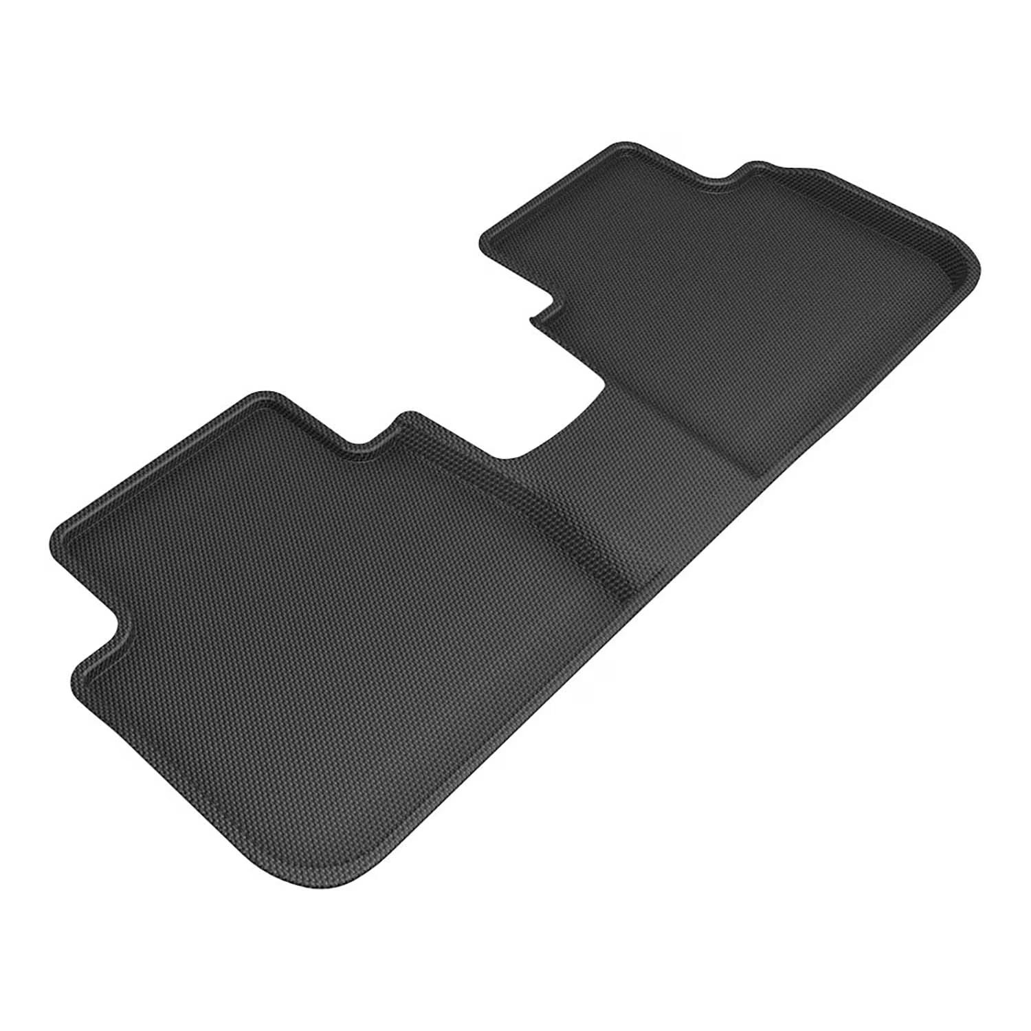 3D MAXpider Custom Fit Kagu Floor Mat (Black) Compatible with Honda HR-V 2023-2025 - Second Row