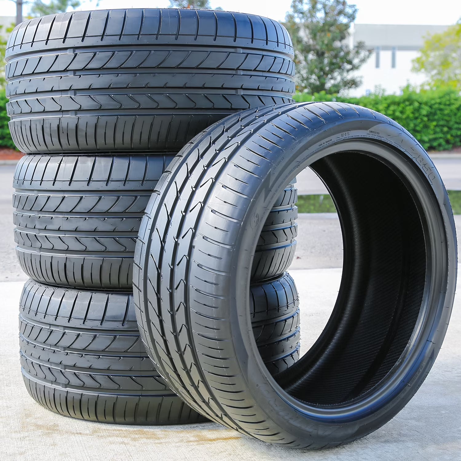 Set of 4 (FOUR) Atturo AZ850 235/55ZR19 235/55R19 105Y XL High Performance Tires Fits: 2010-16 Chevrolet Equinox LTZ, 2017-18 Honda CR-V EX-L