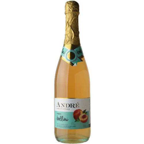 Andre Peach Bellini Wine Cocktail - 750ML