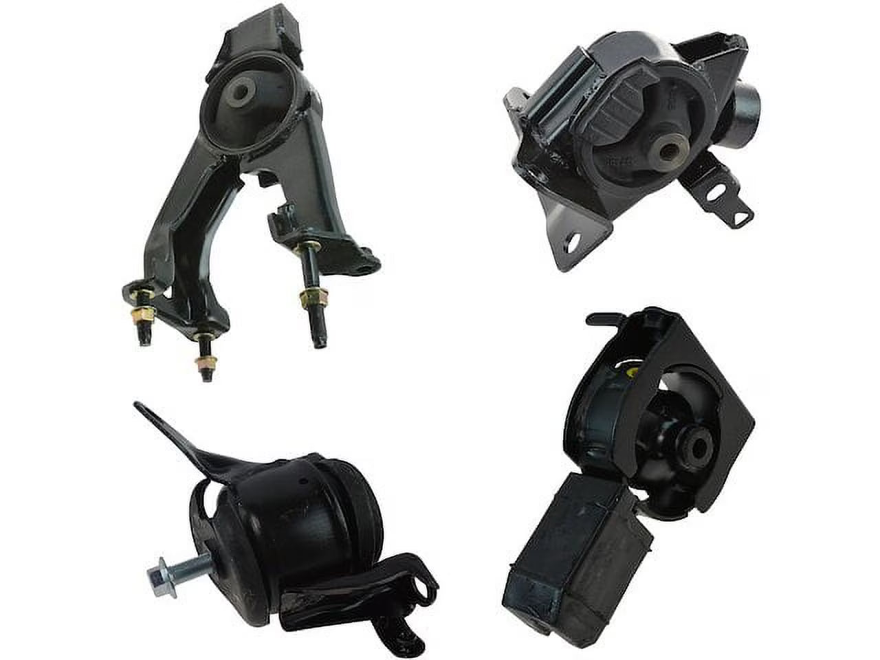 Engine Mount and Transmission Mount Kit 4 Piece - Compatible with 2005 - 2010 Scion tC 2006 2007 2008 2009