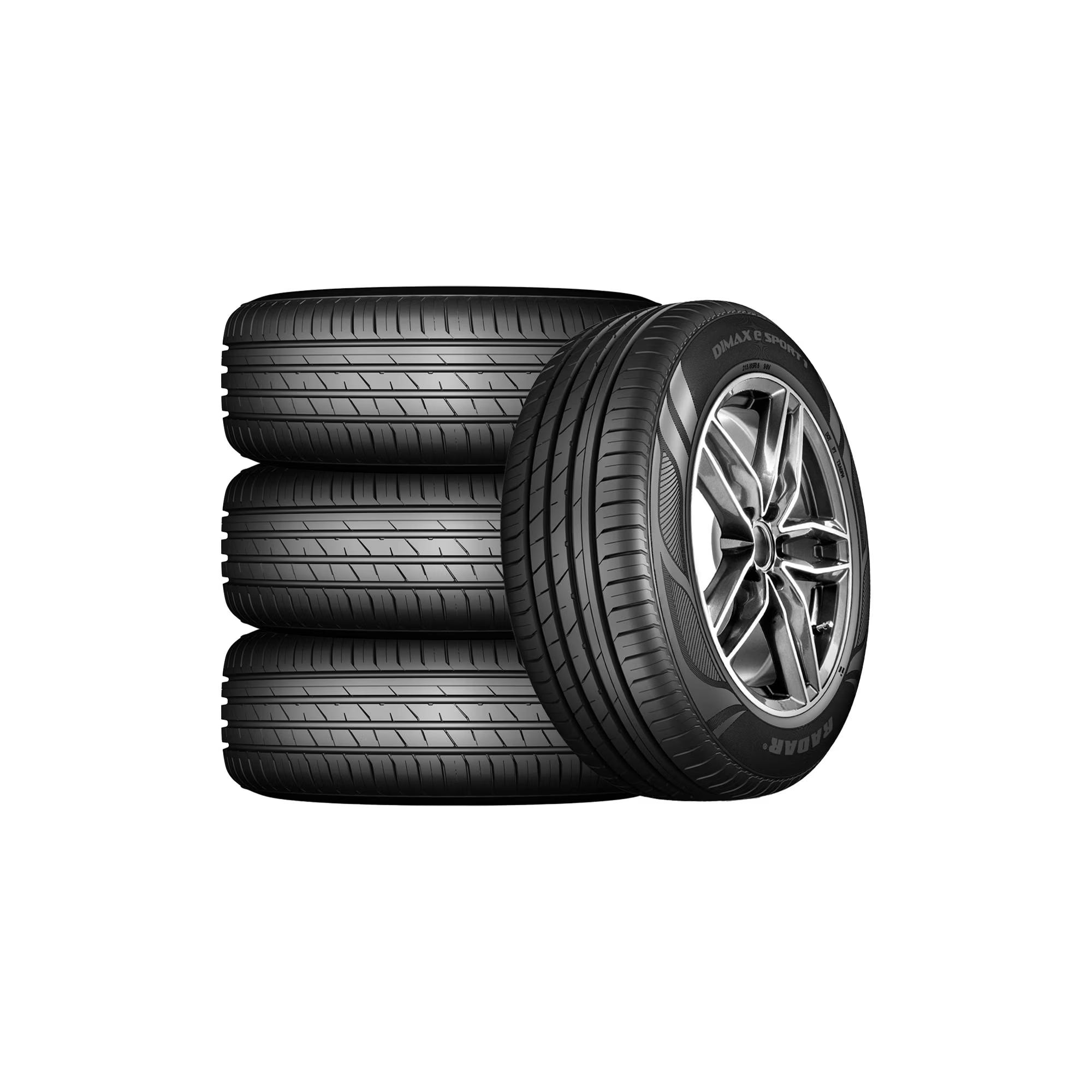 Set of 4 Radar DIMAX e-Sport 1 215/55R17 94W Tires