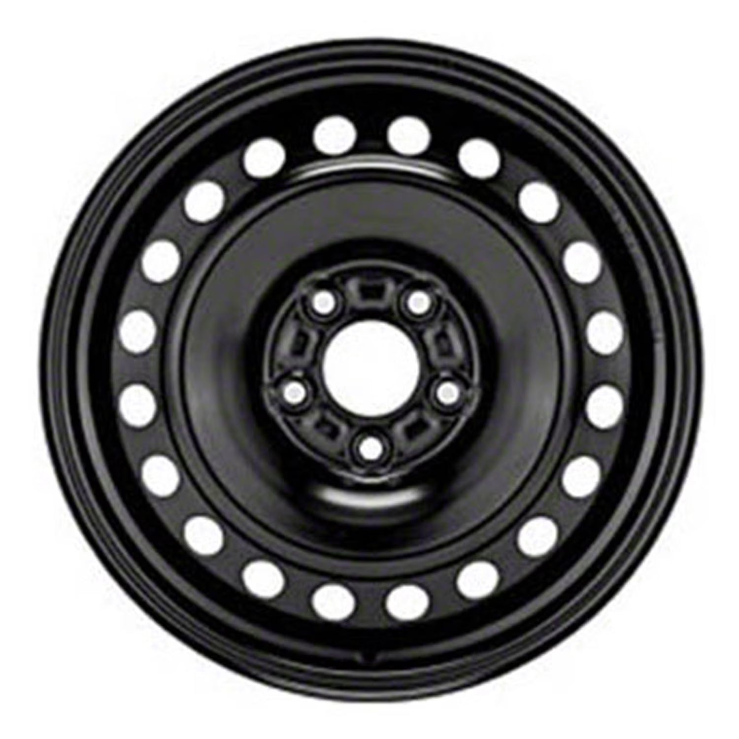 Remanufactured Painted Black Steel Wheel 15 x 6 CV6Z1015C fits 2012-2018 Ford Focus
