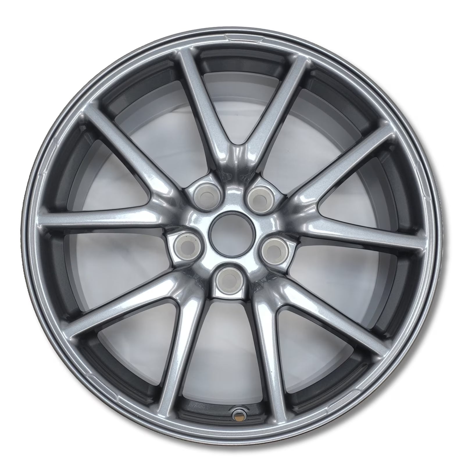 For Tesla Model 3 OEM Design Wheel 18  2017-2023 18x8.5 Charcoal Single Replacement Rim 1044221