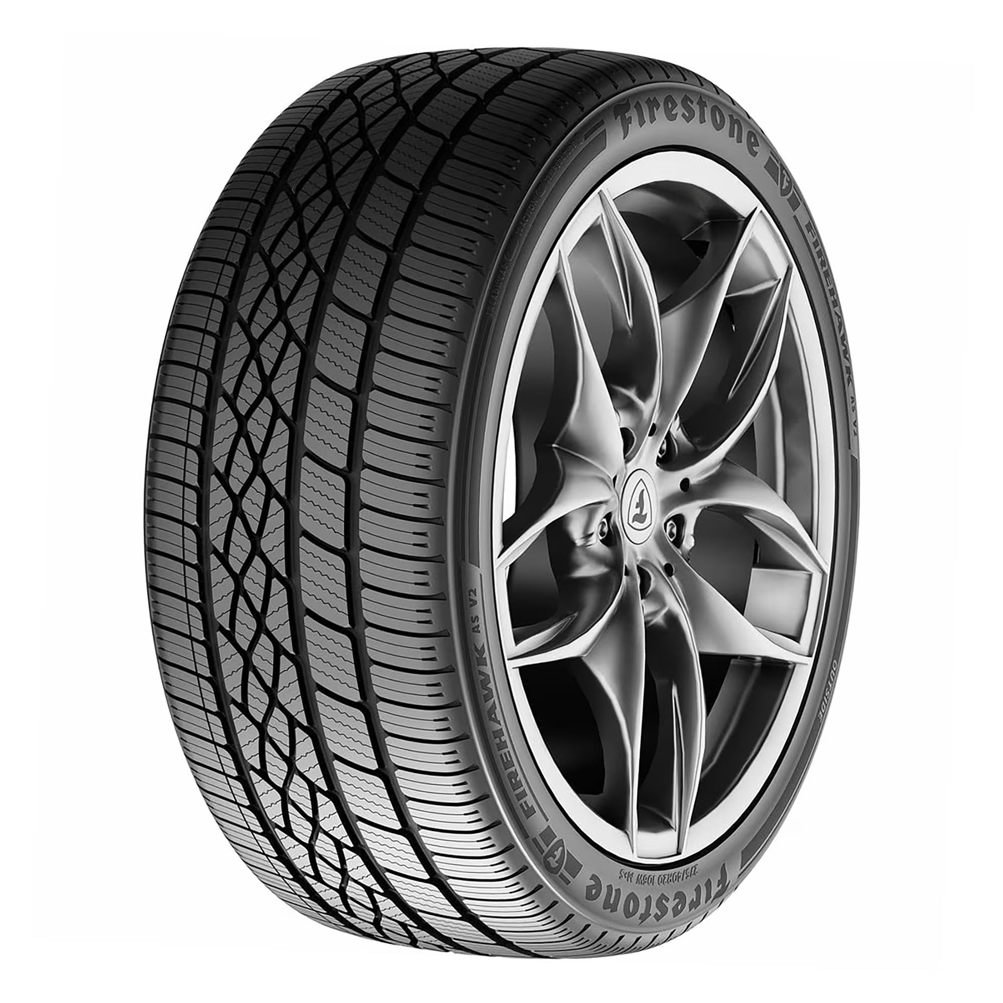 Set of 2 Firestone FireHawk A/S V2 235/50R17 96V Tires
