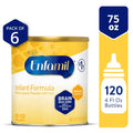 Enfamil Powder Baby Formula with Iron. 12.5 oz Can. 6 count
