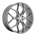 Asanti Black Aluminum Rim ABL-38 MONARCH TRUCK 24X10in Titanium Brushed Finish, ABL38-24106820TB