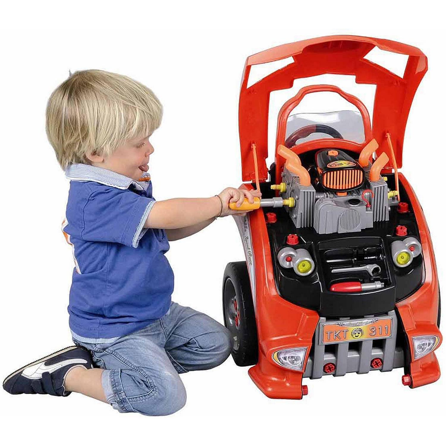 Theo Klein Interactive Service Car Station/Engine Playset