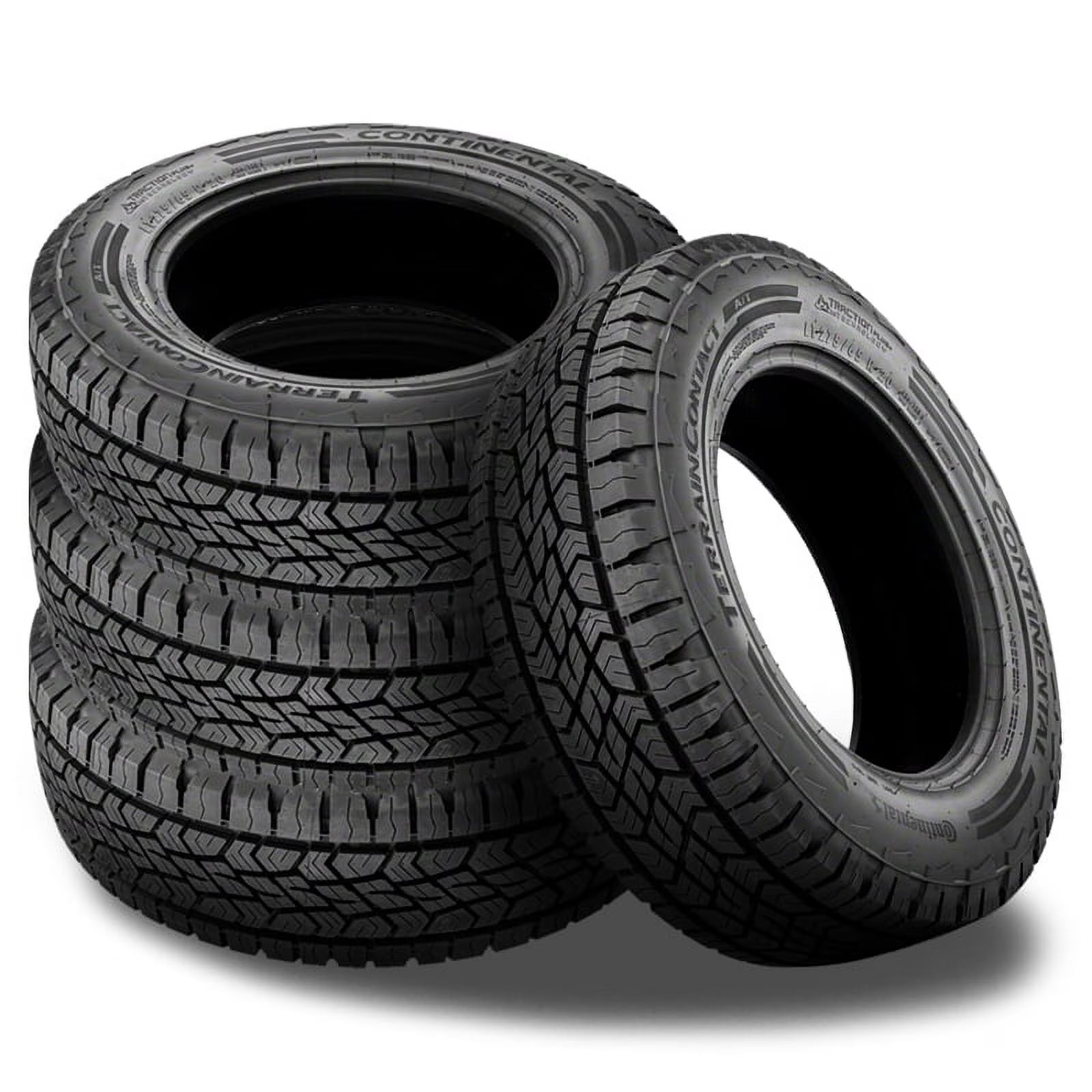 4 Continental TerrainContact A/T 265/60R18 110T All Terrain 60K MILE 680AB 15574360000 / 265/60/18 / 2656018