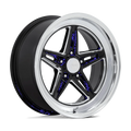 American Racing Vintage Flow Formed Aluminum Wheel VN514 20x10 5x4.75 G-BLK-MILL-DIA-LP 6mm, VN514BE20103406