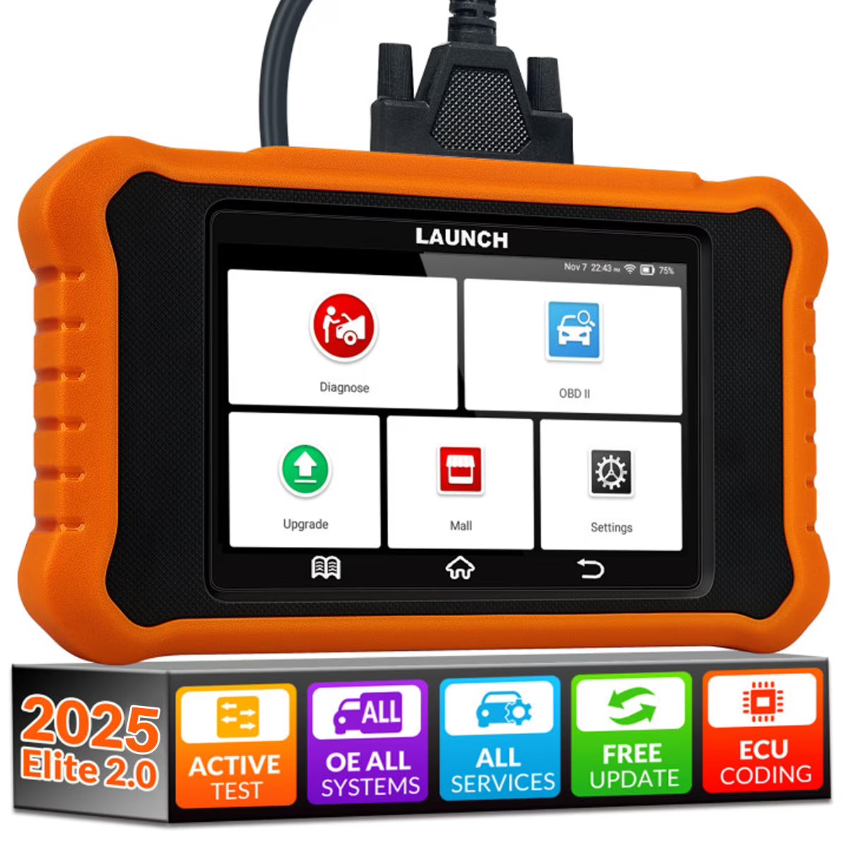 LAUNCH Automotive Diagnostic Tool with OBD2 Scanner