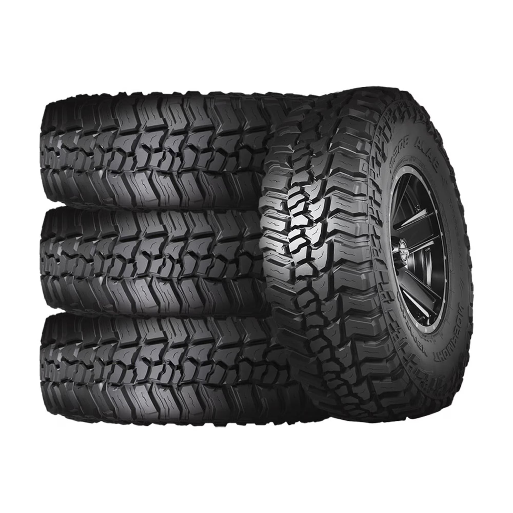 Set of 4 Mickey Thompson Baja Boss M/T LT37X12.50R20 126Q E Tires