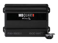 MB Quart Formula Monoblock Class D 1,500W Car Audio Amplifier, Black