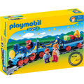 PLAYMOBIL 1.2.3 Night Train with Track Playset