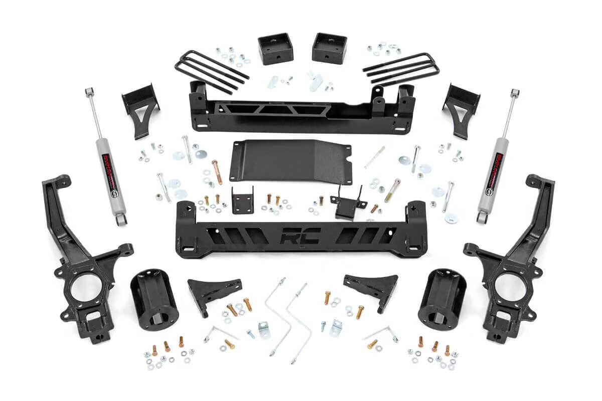 Rough Country 6  Lift Kit (fits) 2005-2020 Frontier | N3 Shocks | Lifted Knuckle Suspension System | 87930