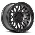 Lock Offroad Combat Matte Black Wheel 6x139.7 17x9 -12et Off Road Truck Suv Rim