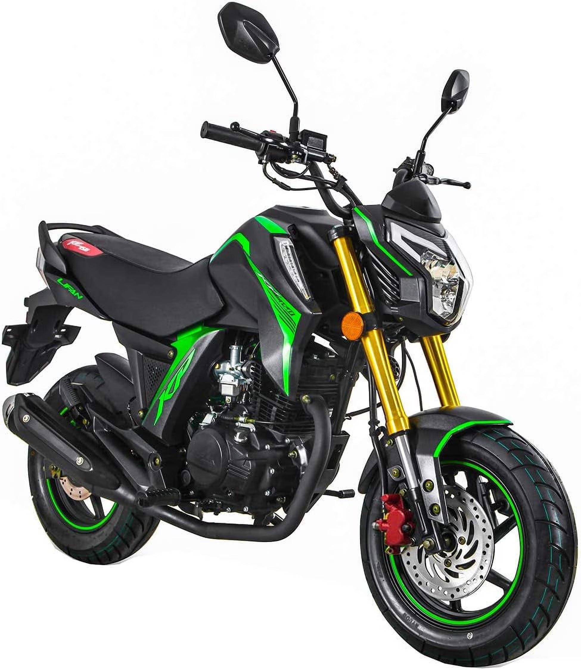 X-Pro Brand New KP MINI 150cc Motorcycle with 5- Speed Manual Transmission, Electric Start 12  Wheels Assembled in Create