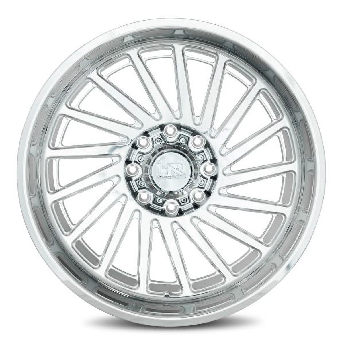 HARDROCK OFFROAD H905 Left Rim 24X12 6X139.7 Offset -51 Polished (Quantity of 1)