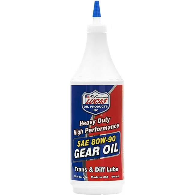Lucas Oil Products LUC10043 Sae 80W-90 Gear Oil, 12 x 1 qt.