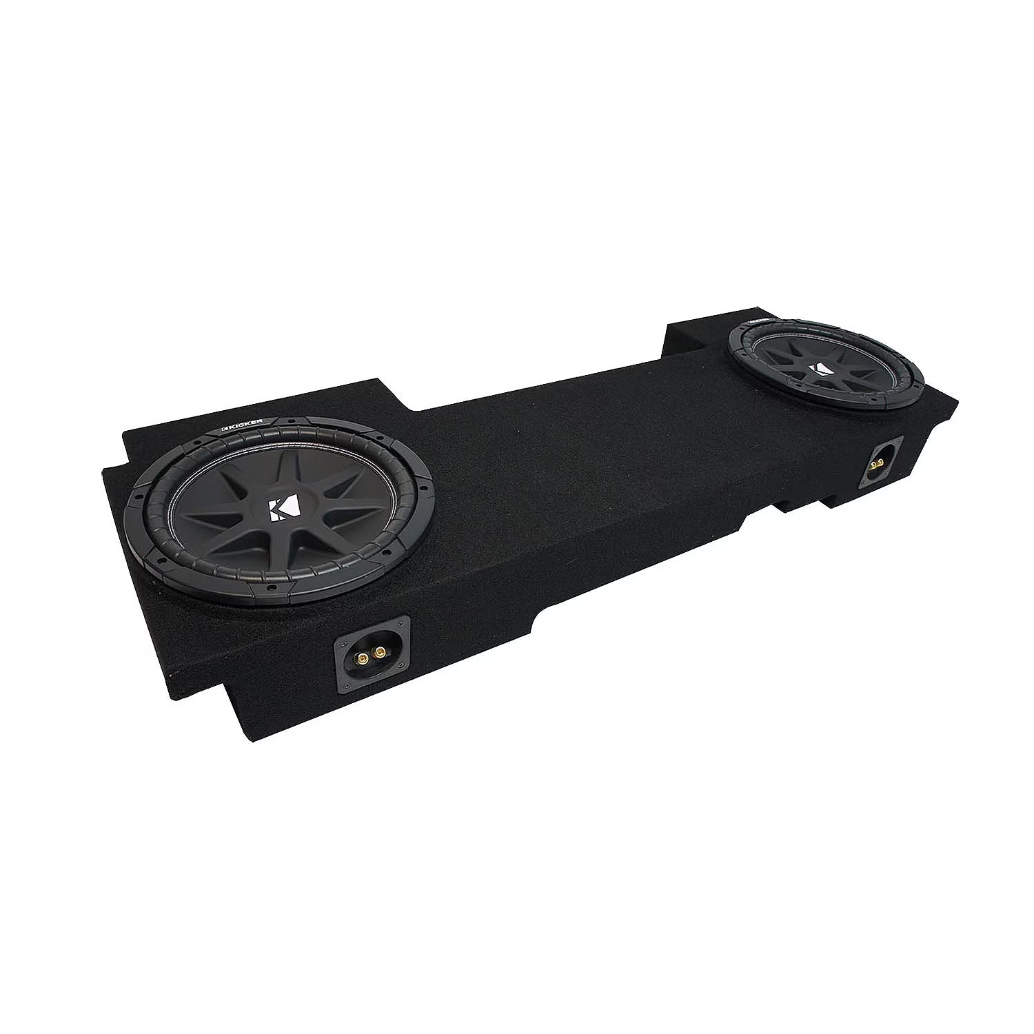 02-13 Chevy Silverado HD Crew Truck Kicker Comp C12 Dual 12  Sub Box Final 2 Ohm