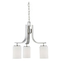 Elk Home 20-Inch Wide Pendenza Chandelier. Transitional-Brushed Nickel