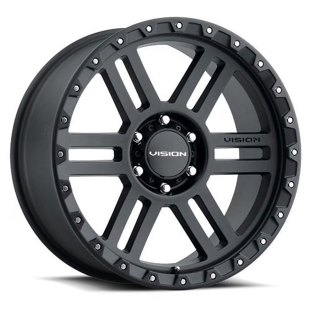18  Vision Off-Road 354 Manx 2 Satin Black Wheel 18x9 8x180 Truck Rim 12mm