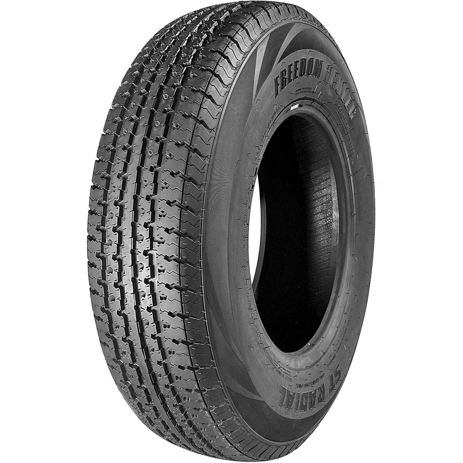 Freedom Hauler ST Radial Steel Belted ST225/75R15 225/75R15 113/108L D 8 Ply Trailer Tire