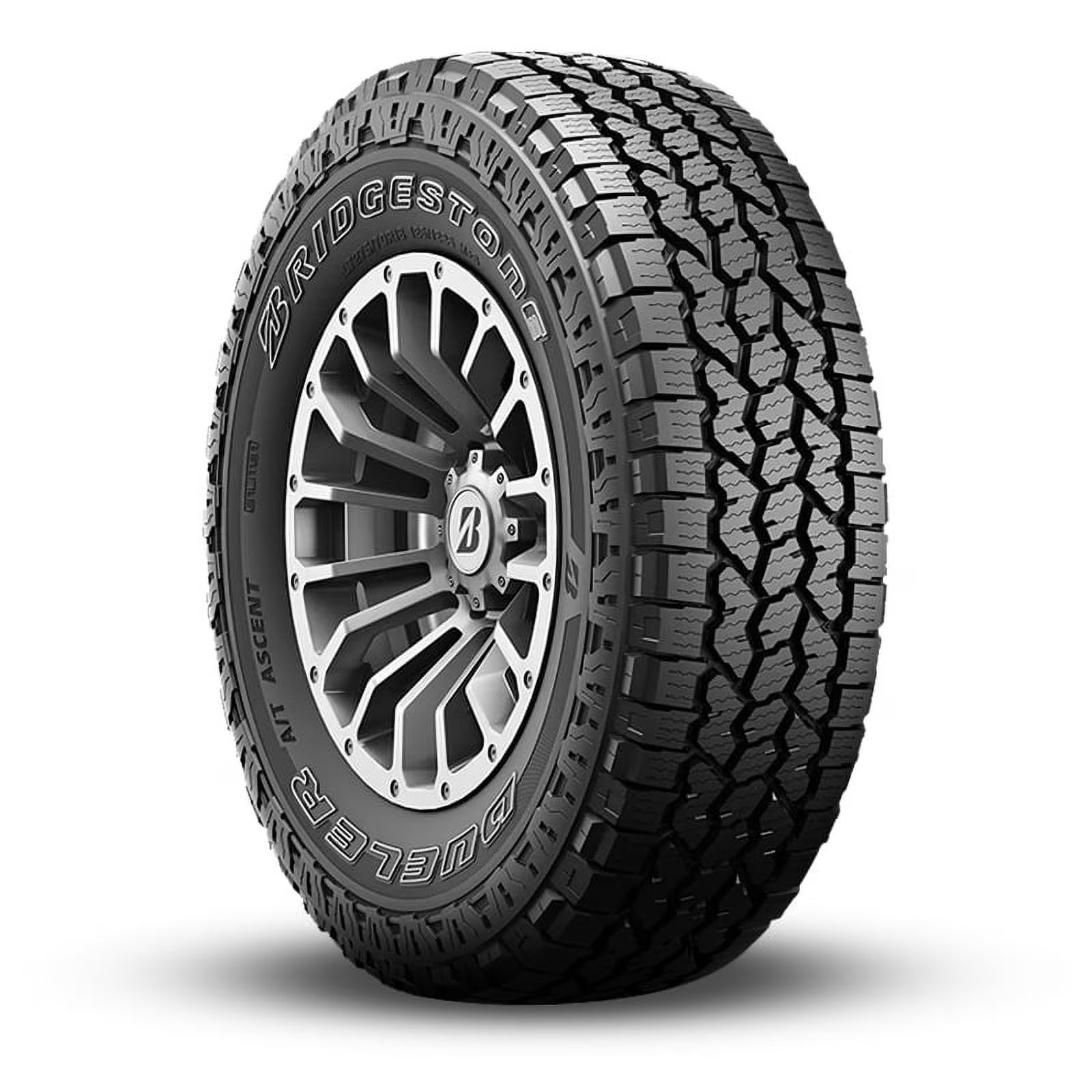 1 Bridgestone Dueler?A/T?Ascent OWL 265/65R17 112T All Terrain 600AB 60K Mileage BR009701 / 265/65/17 / 2656517