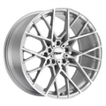 Tsw Sebring 19X8.5 5X100 35Et 72.1Cb Silver W/ Mirror Cut Face Wheel