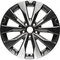 Remanufactured Machined Dark Charcoal Metallic Aluminum Wheel 18 x 7 28111AL03A fits 2015-2019 Subaru Outback