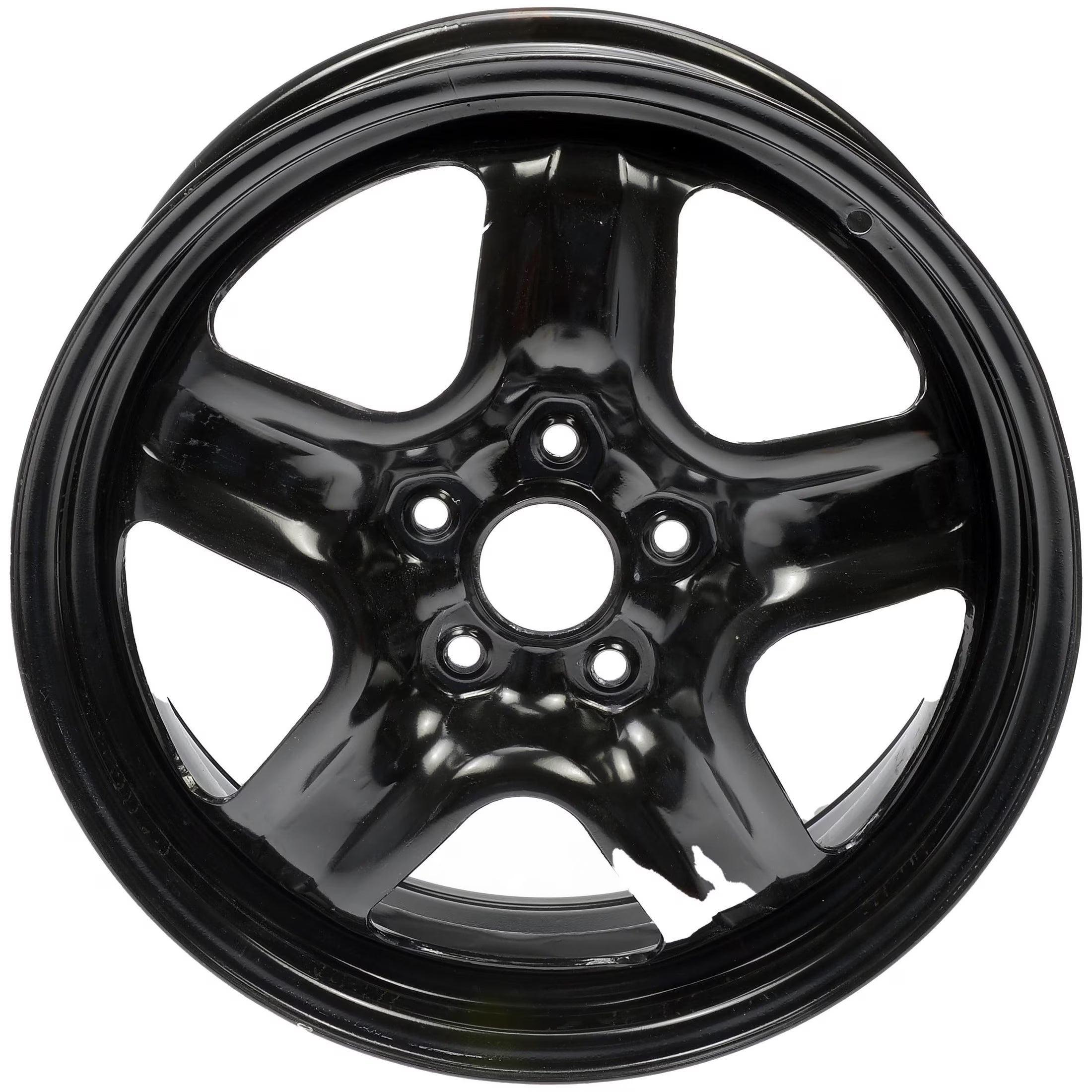 Dorman 939-323 Steel 17  Wheel Rim 17 x 6.5-inch 5-Lug Black, for Specific Toyota Models