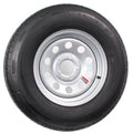 eCustomrim Radial Trailer Tire Rim ST205/75R14 205/75-14 Load C 5 Lug Wheel Silver Modular