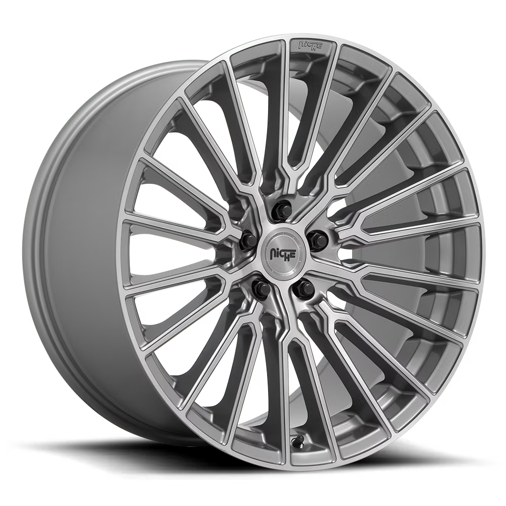 Niche M251 Premio 20X10.5 5X112 40Et 71.6Cb Platinum Wheel