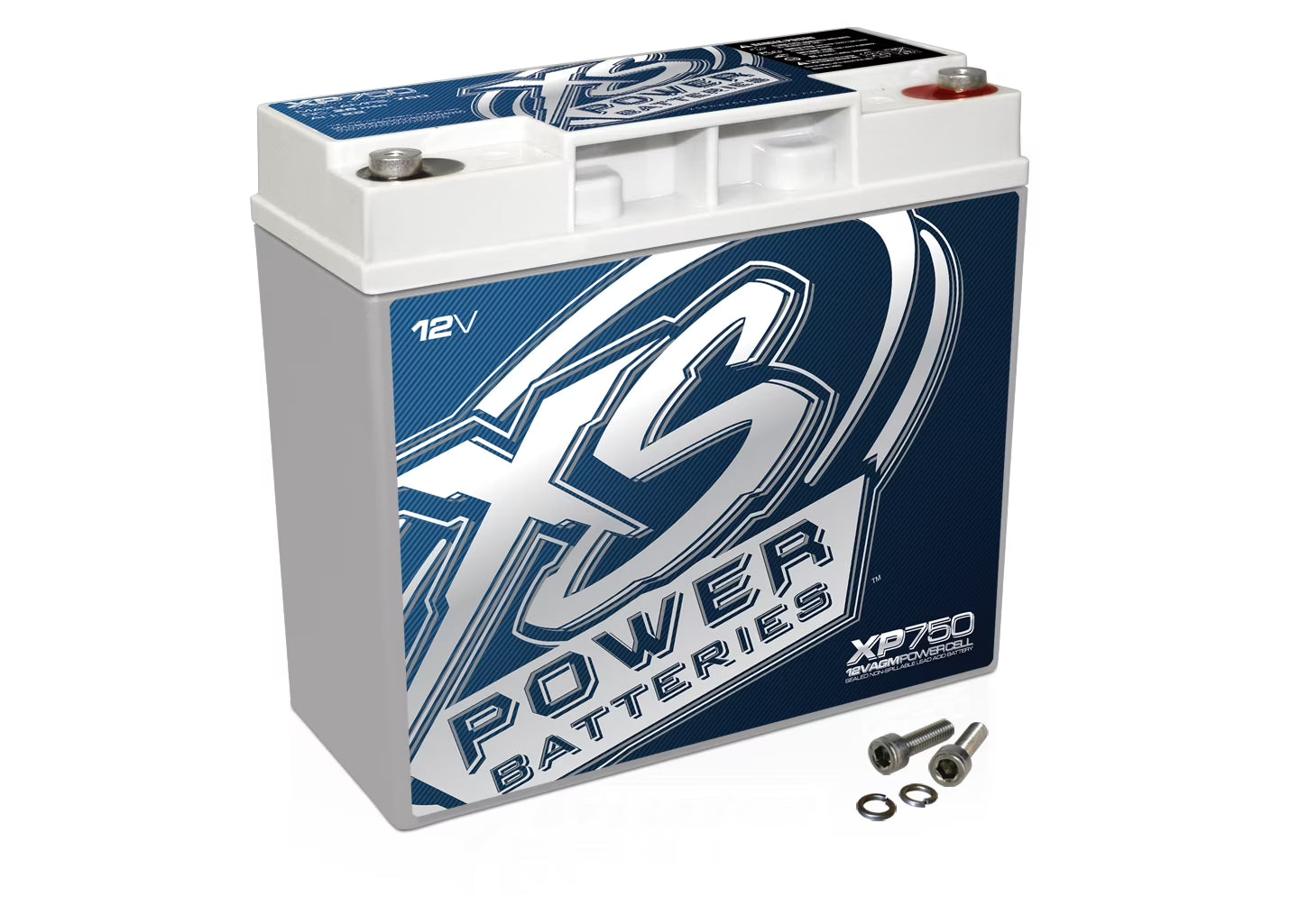 XS Power XP750 12 Volt 750 Amp Deep Cycle AGM Car Audio Battery/Power Cell