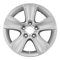Remanufactured Painted Silver Metallic Aluminum Wheel 17 x 8 36116790172 fits 2018 BMW 650i