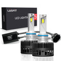 Lasfit 9005 LED Headlight Bulbs Kits- HB3 9005 LED Kit for High Beam Halogen Replacement-72W 8000LM 6000K,Easy Installation | 2 Bulbs
