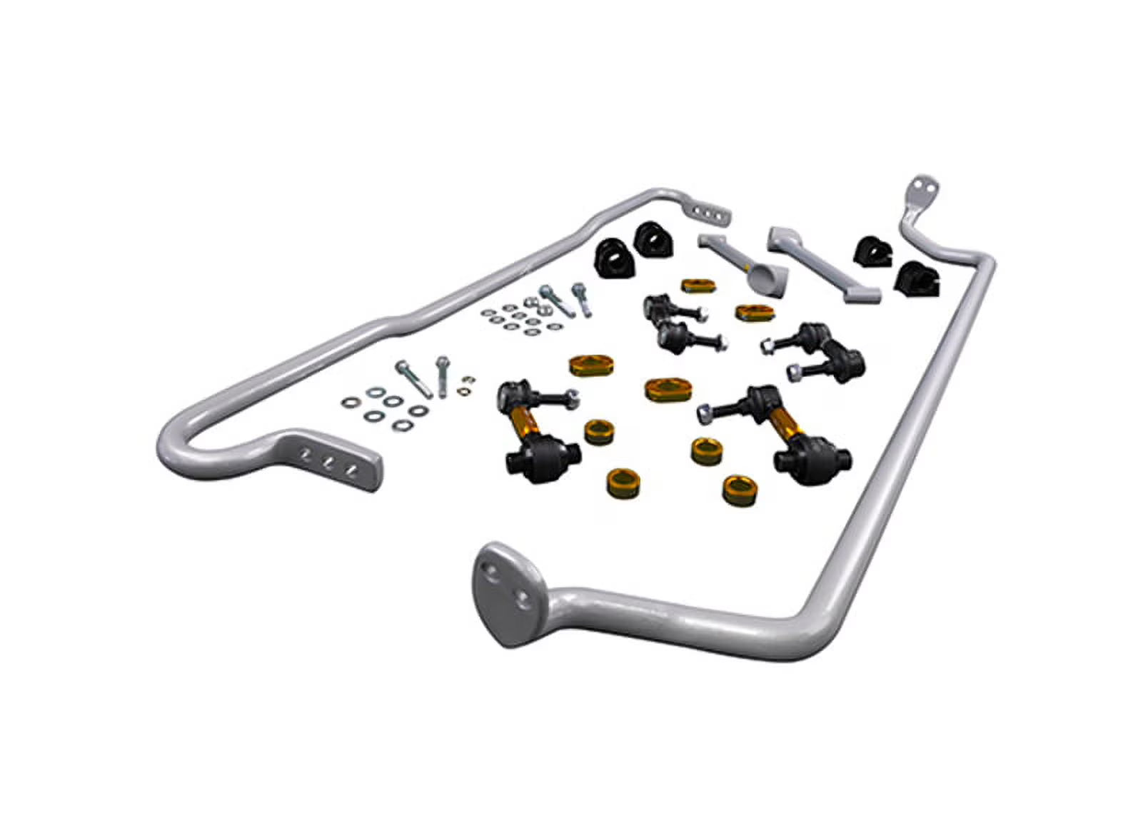 Whiteline Front (22mm) and Rear (22mm) Swaybar Kit; fits Subaru Impreza 08-10