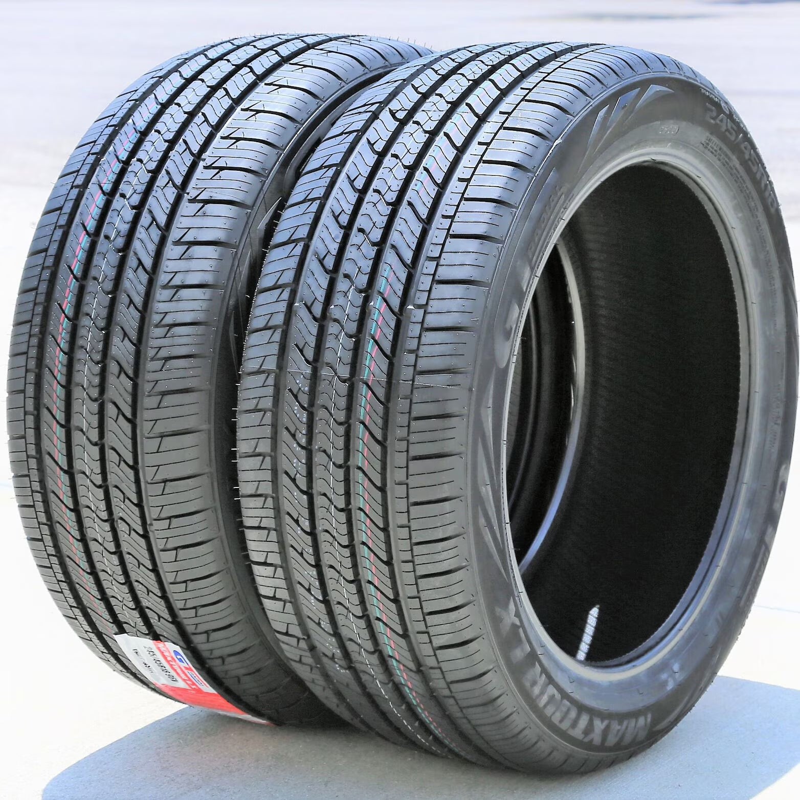 Pair of 2 (TWO) GT Radial Maxtour LX 245/45R18 96V A/S All Season Tires Fits: 2016-23 Chevrolet Malibu LT, 2009-14 Acura TL SH-AWD