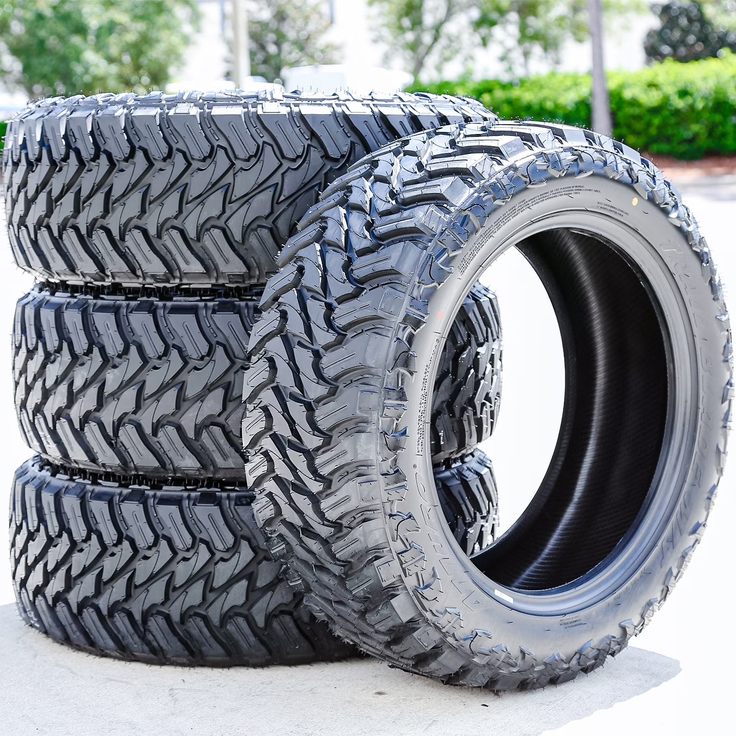 Set of 4 Atturo Trail Blade M/T 275/65R18 123/120Q E 10 Ply mud Light Truck Tires