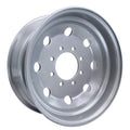 Trailer Wheel 17.5  17.5X6.75 Hub Centric 8 Lug On 6.5  Center Silver Modular Rim