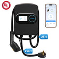 KHONS Level 2 Electric Vehicle Charger Station, NEMA 14-50, 240V 48A Fast Smart Charging at Home, J1772 EV